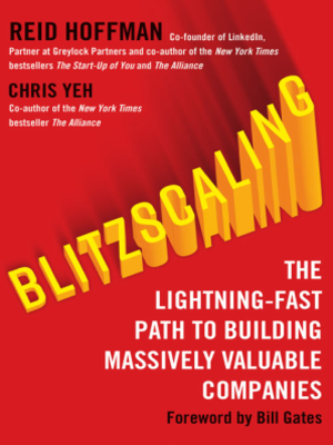 cover image of Blitzscaling